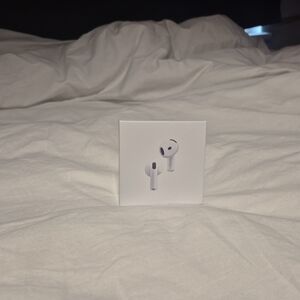 Apple AirPods 4 (White) Wireless Earbuds with Charging Case